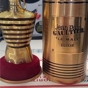 Jean Paul Gaultier Gold Striped Le Male Elixir